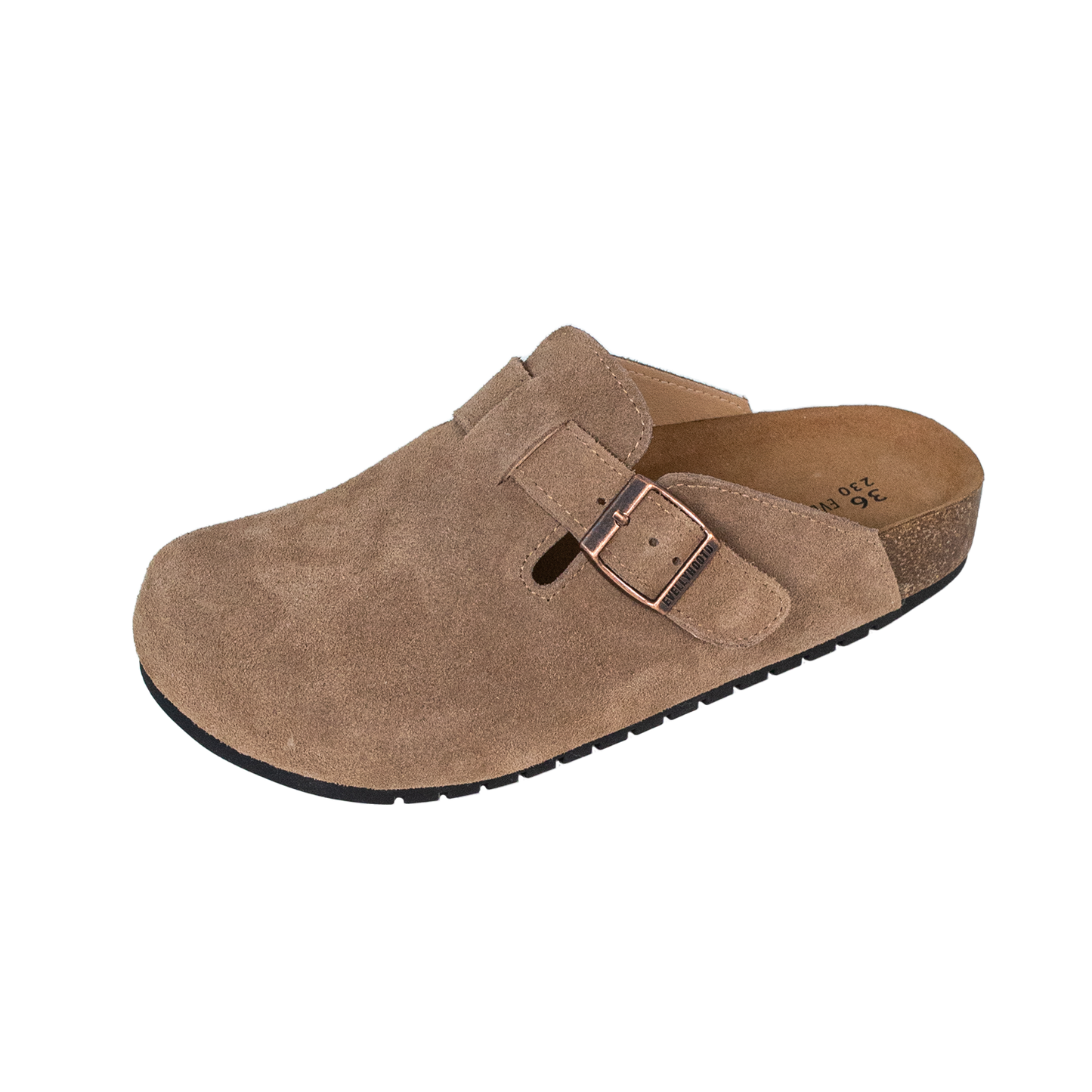 ARISOL — Suede Cork Clogs