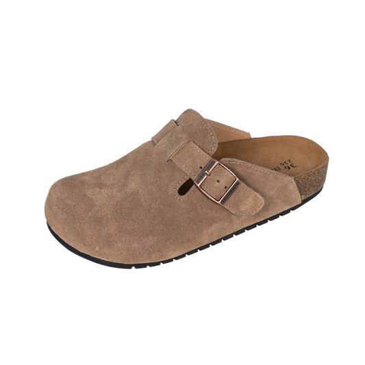 ARISOL — Suede Cork Clogs