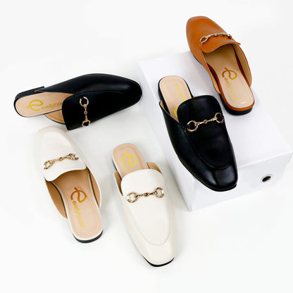 CALIANA — Snaffle-Trim Mules