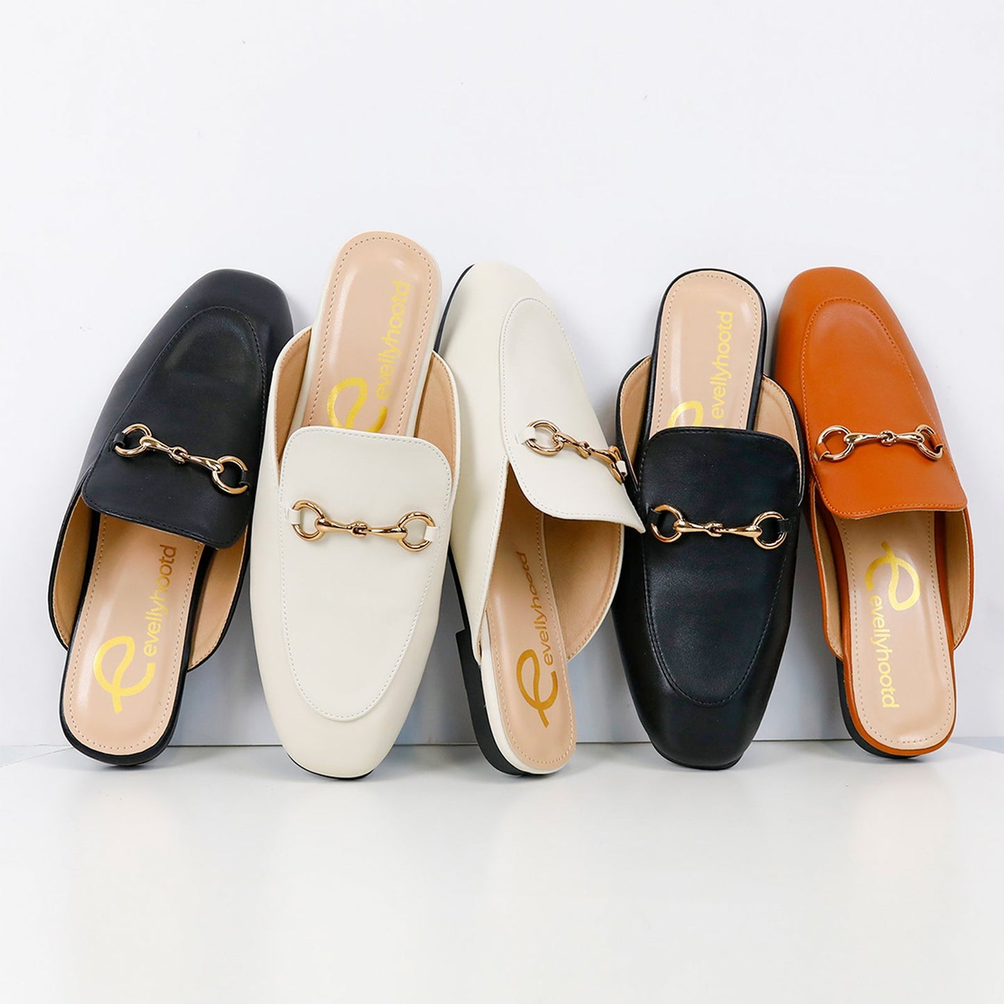 CALIANA — Snaffle-Trim Mules