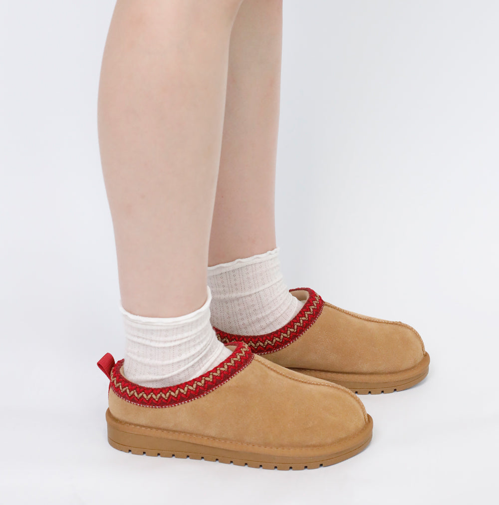 AURISTELA — Braided Elegance Slipper