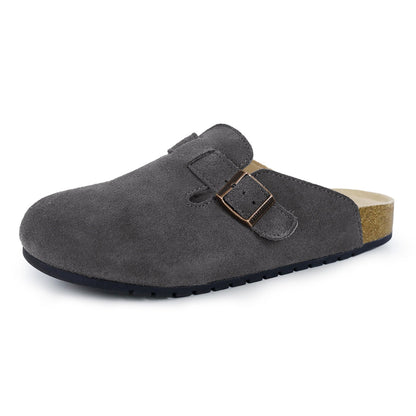 ARISOL — Suede Cork Clogs