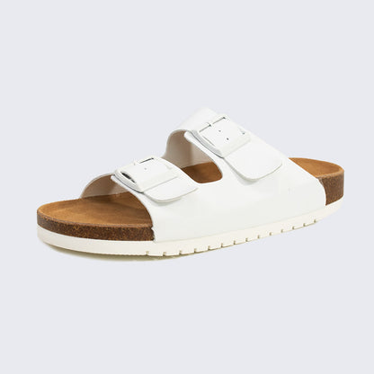 CERANO - Dual Buckle Cork Sandals