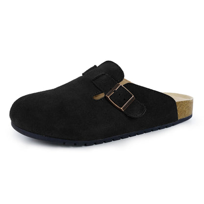 ARISOL — Suede Cork Clogs