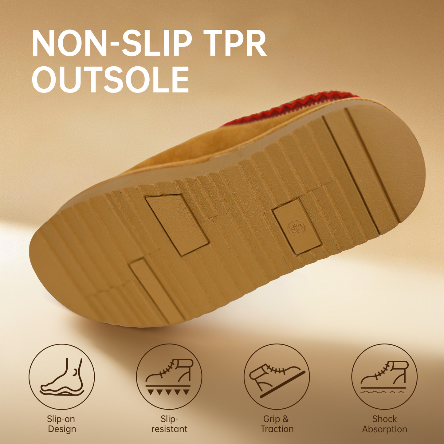 CALIANA — Platform Fur-Lined Loafers