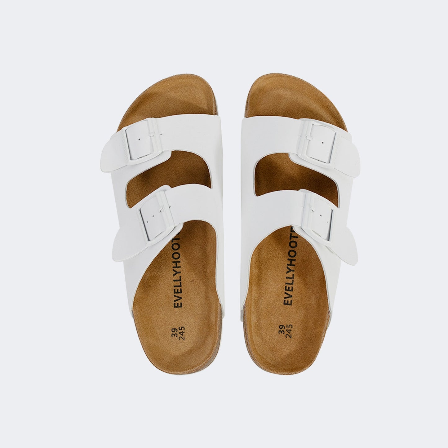 CERANO - Dual Buckle Cork Sandals
