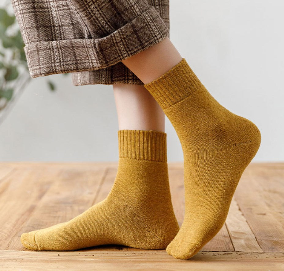 CIRRINE — Cotton Knit Socks