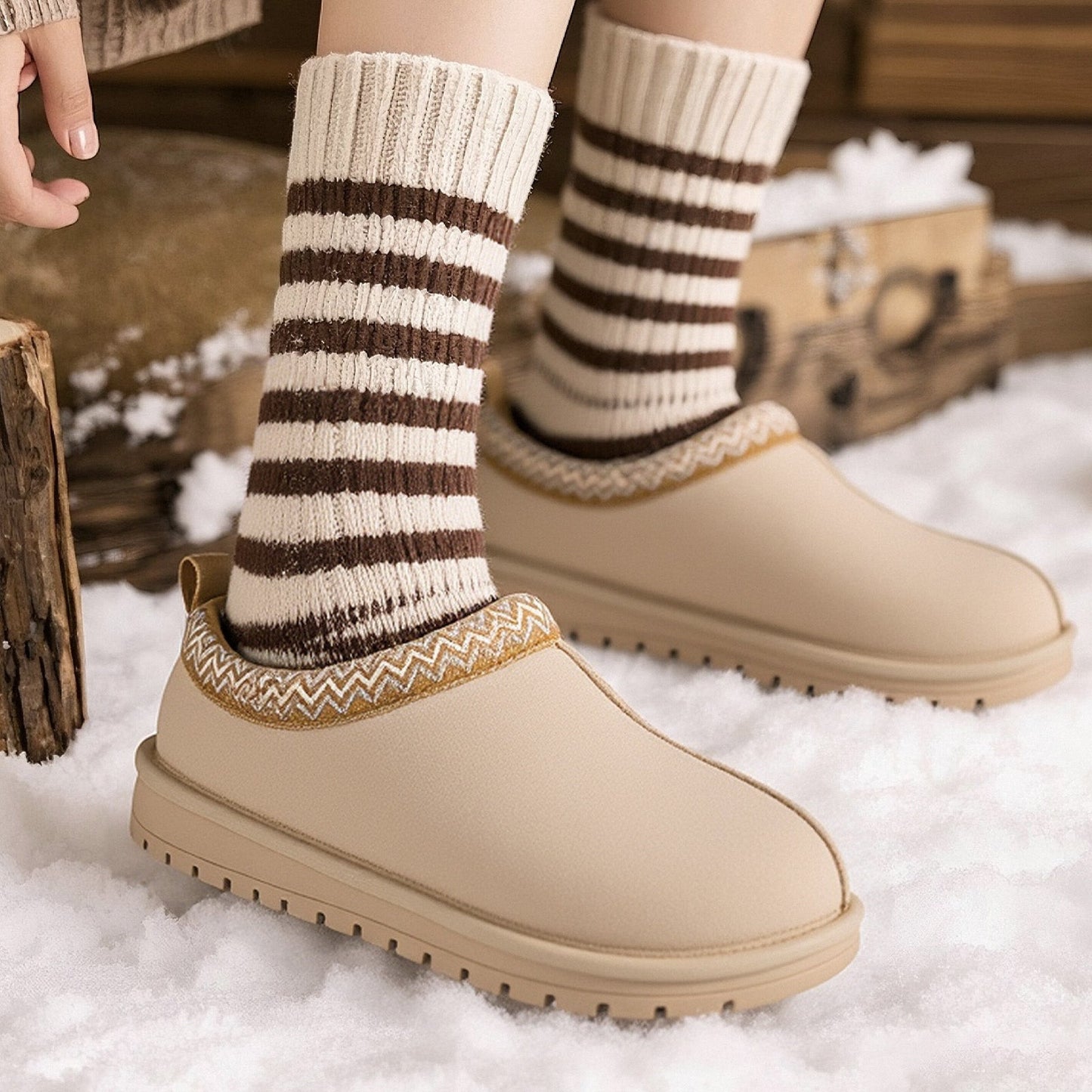 AURISTELA — Braided Elegance Slipper