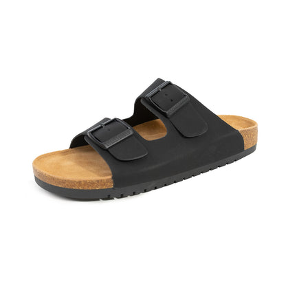 CERANO - Dual Buckle Cork Sandals