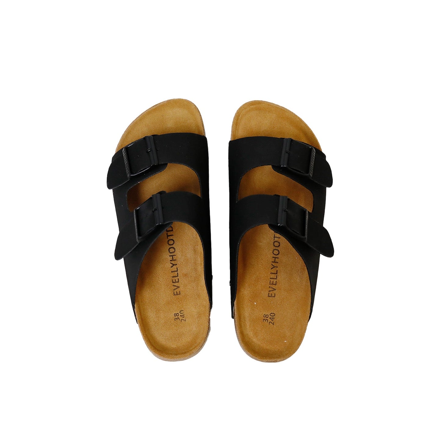 CERANO - Dual Buckle Cork Sandals