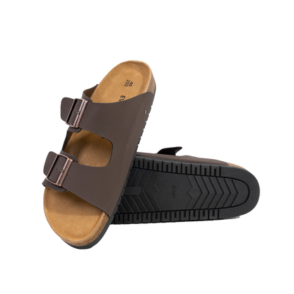 CERANO - Dual Buckle Cork Sandals