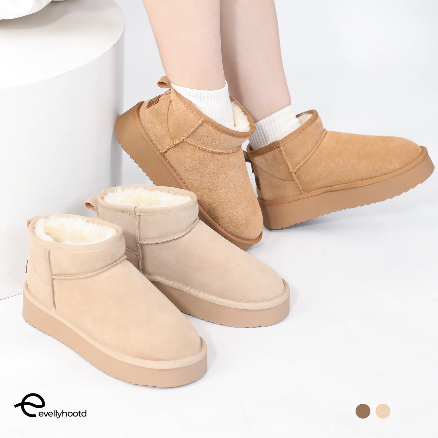 ARCTIQUE — Classic Ankle Snow Boots