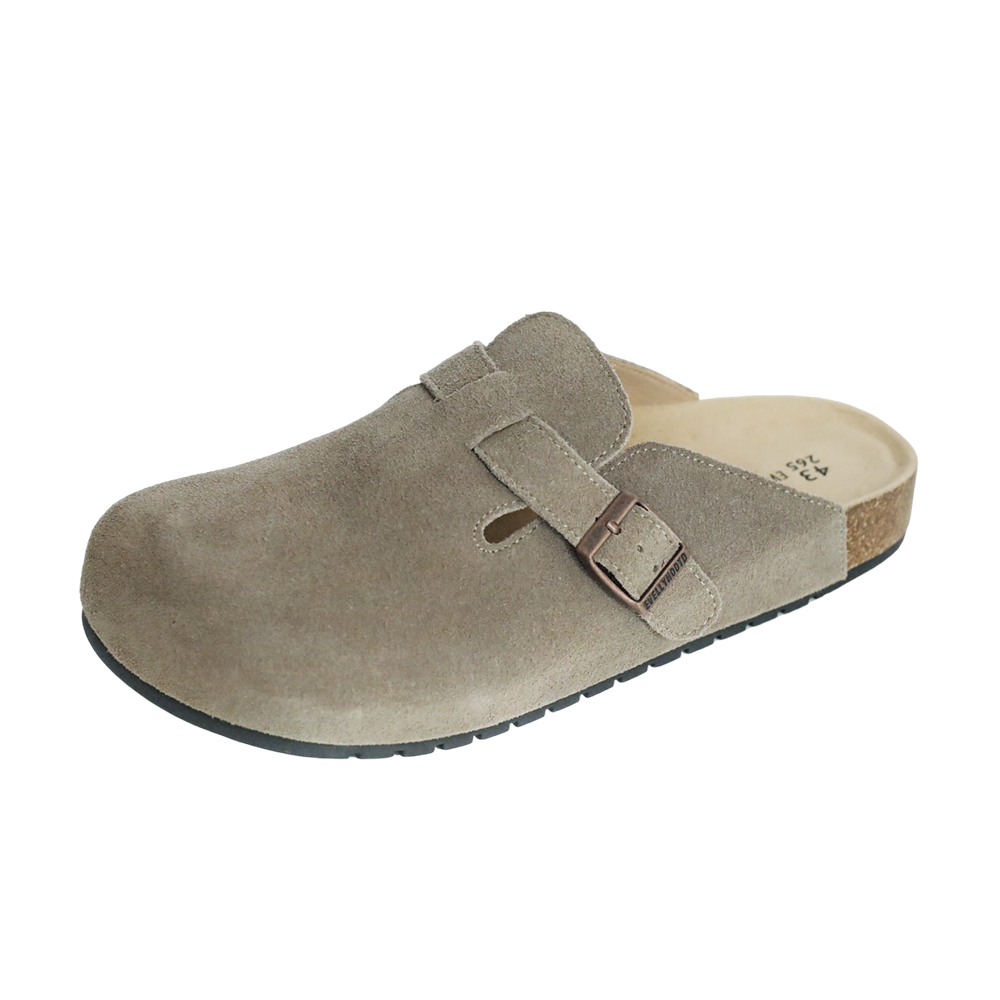 ARISOL — Suede Cork Clogs