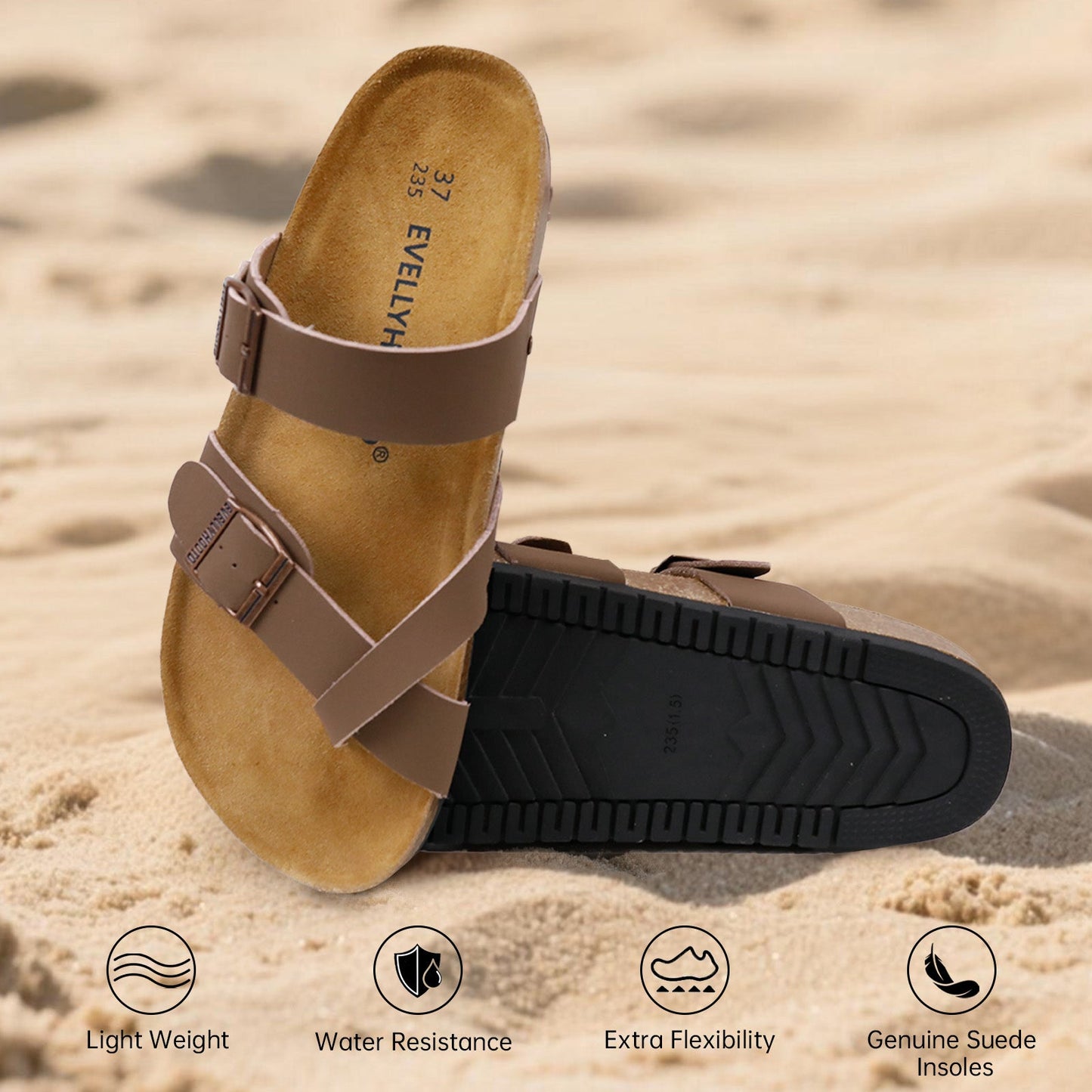 CERIAN — Cork Essence Sandals