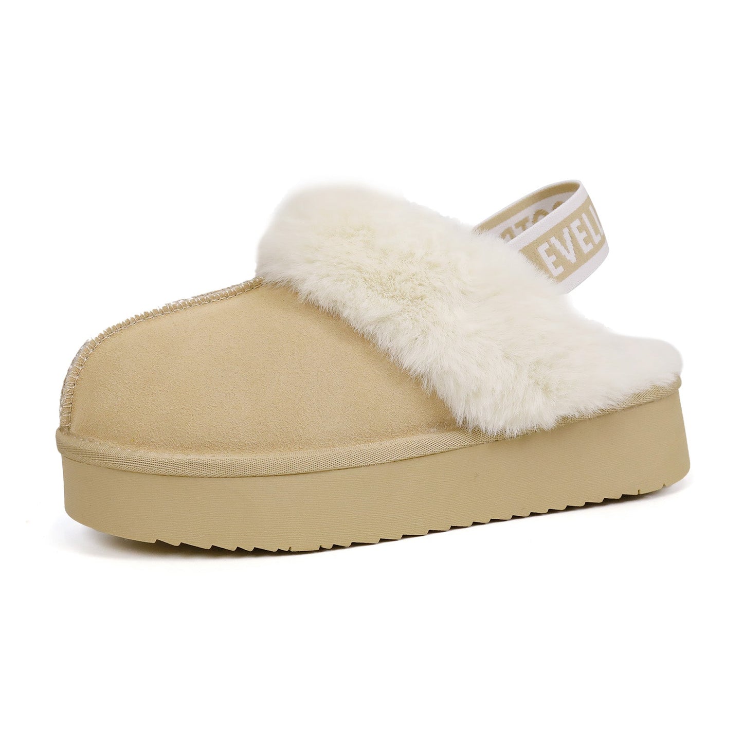FLORENSA — Twin-Strap Fur Mules