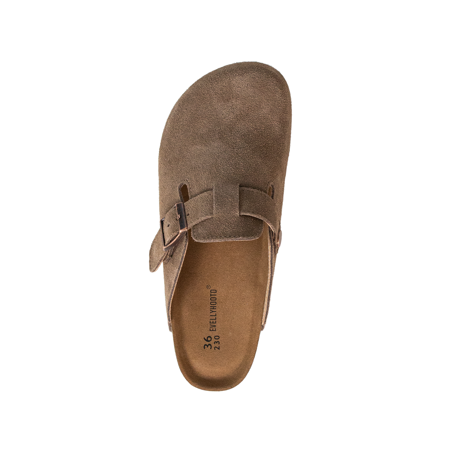ARISOL — Suede Cork Clogs