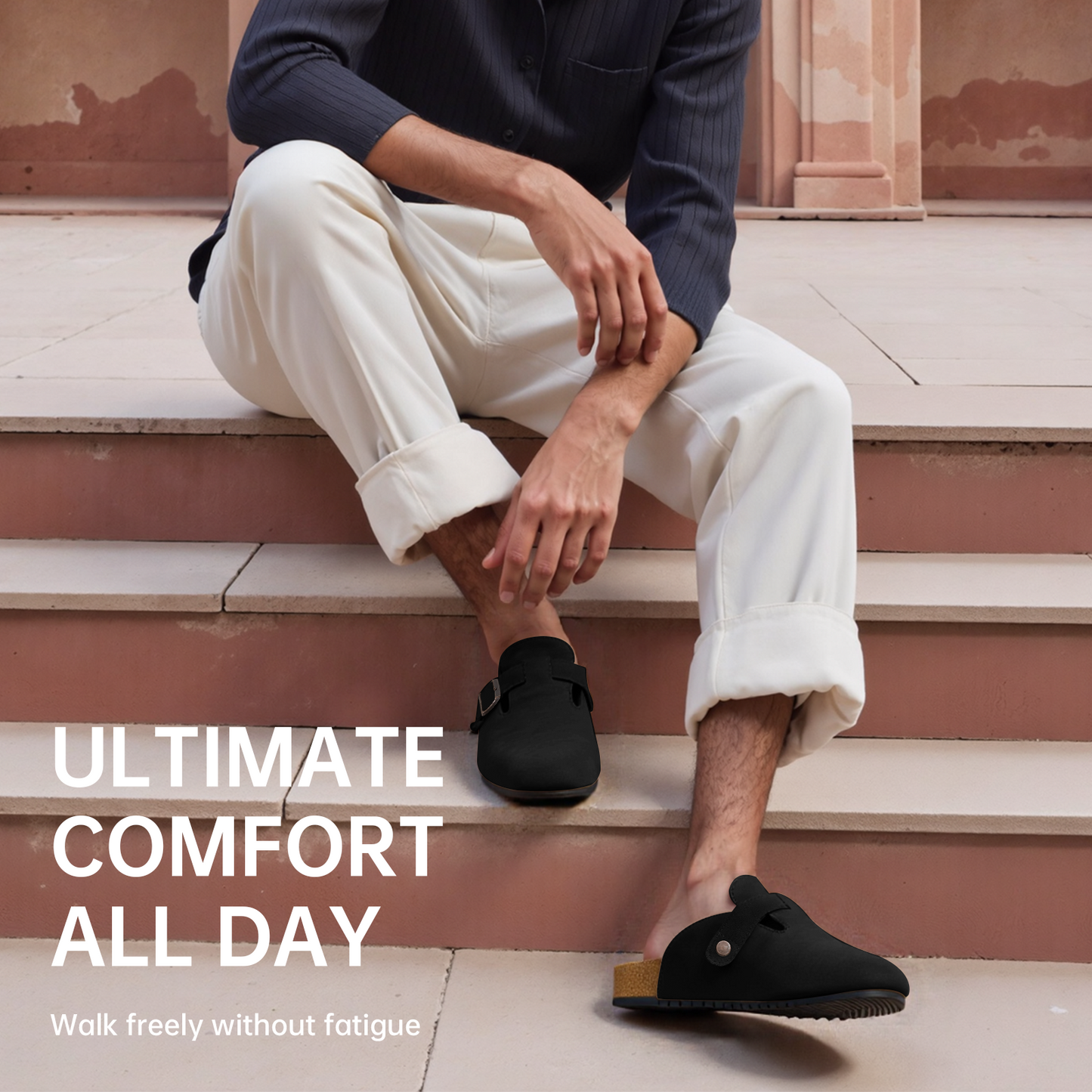 ARISOL — Suede Cork Clogs