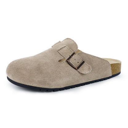 ARISOL — Suede Cork Clogs