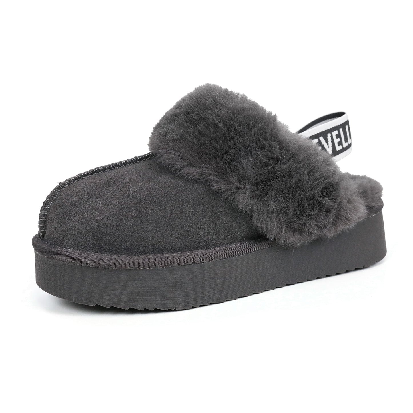 FLORENSA — Twin-Strap Fur Mules