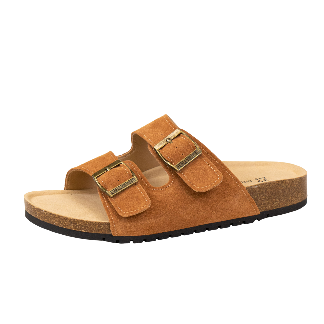 MARQUETE — Suede Dual Buckle Sandals