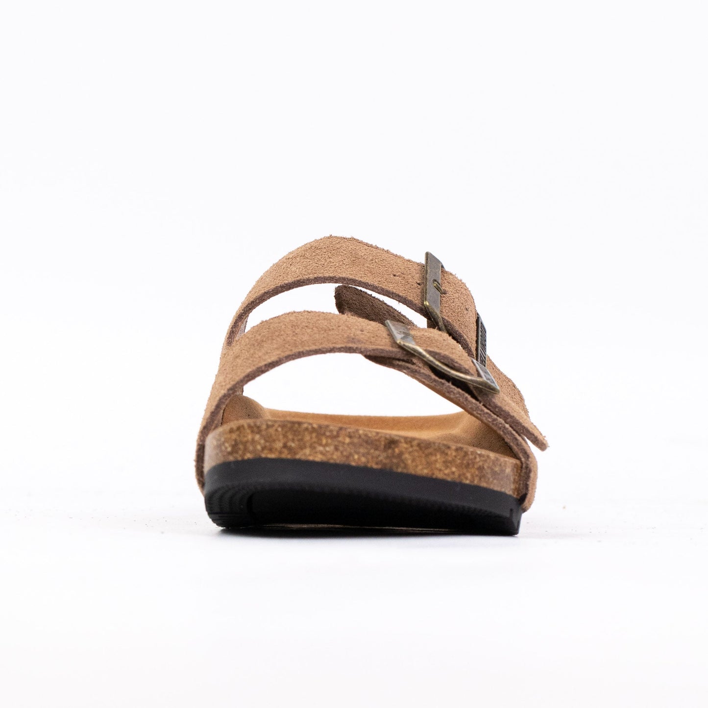 MARQUETE — Suede Dual Buckle Sandals
