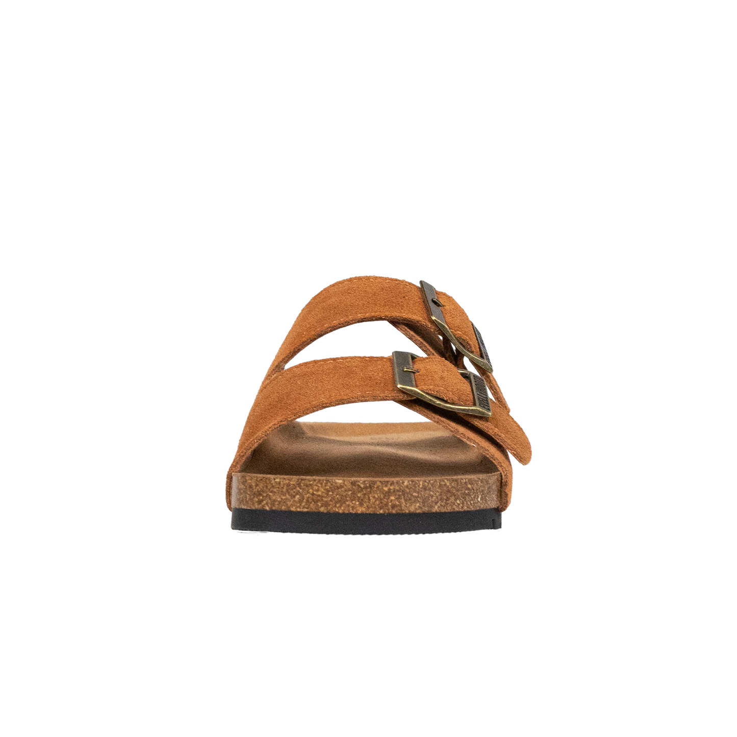 MARQUETE — Suede Dual Buckle Sandals